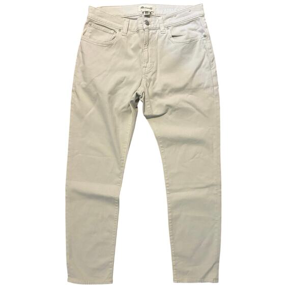 NWT Madewell The Athletic Allday Slim Pant In Form Grey Size 32x30 - Picture 4 of 9